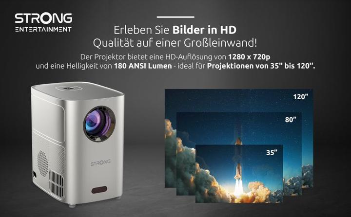 Image du produit Strong Q1 (HD, 180 lm, 1.54 - 1.18:1)