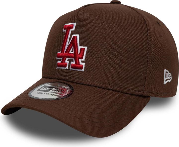 Produktbild New Era A-Frame Snapback Cap - Los Angeles Dodgers Braun (One Size)