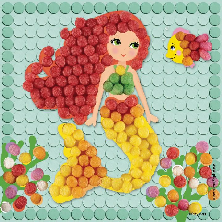 Actual product image PlayMais Mosaic Mermaid