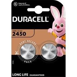 Image du produit Duracell Pile au lithium, pile bouton, CR2450, 3V (2 pcs, CR2450, 620 mAh)