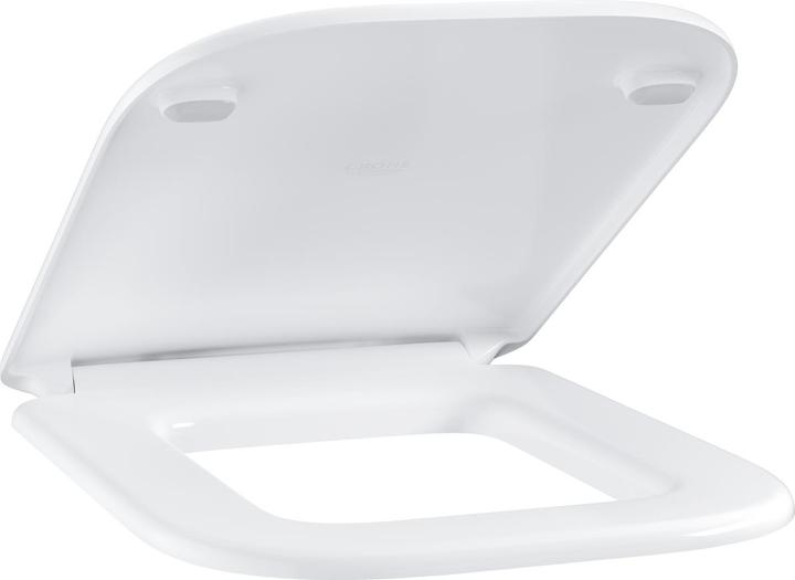 Image du produit Grohe Siège WC BAUEDGE avec couvercle, Soft Close blanc alpin