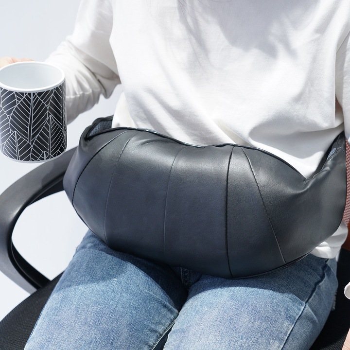 Produktbild Casativo Shiatsu-MassagerÃ¤t fÃ¼r Nacken, Schulter u.v.m. mit 4 MassagekÃ¶pfen & IR-TiefenwÃ¤rme