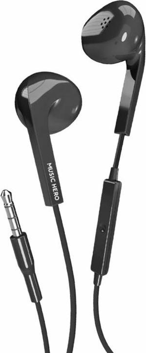Produktbild SBS MUSIC HERO PRISM Stereo In-Ear Headset mit Klinkenkabel schwarz (Kabelgebunden)