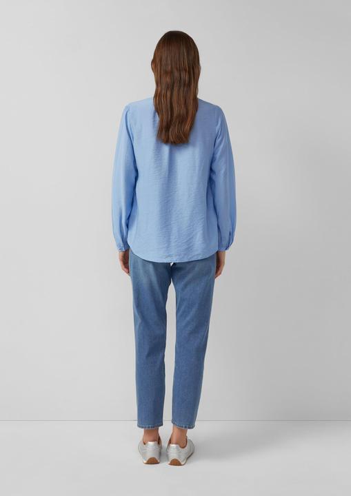 Immagine prodotto s.Oliver Bluse Viskosebluse mit Raffung und All-over-Print (38)