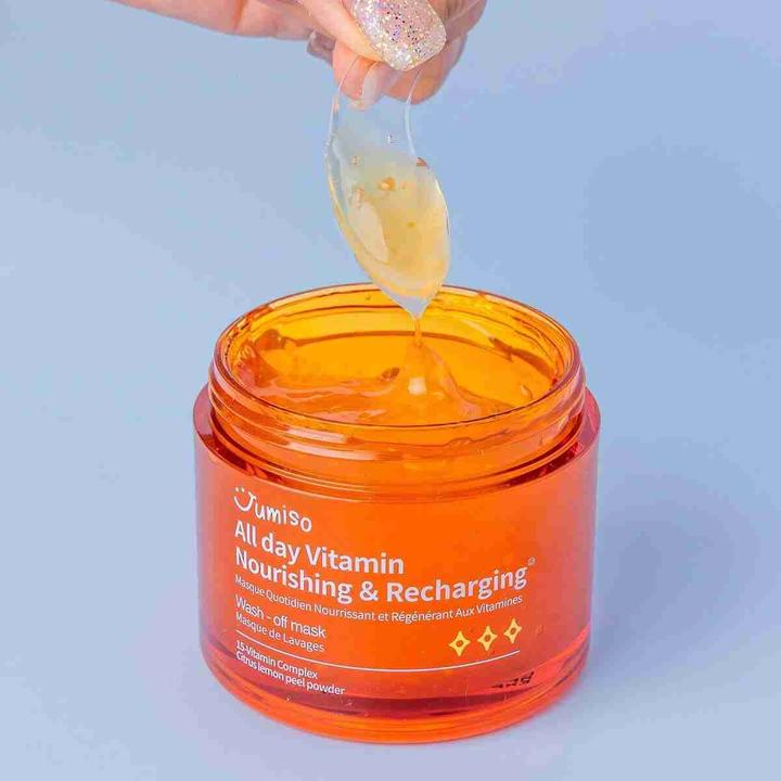 Actual product image HelloSkin Jumiso All Day Vitamin Nourishing & Recharging Wash-Off Mask 00 ml (100 ml)