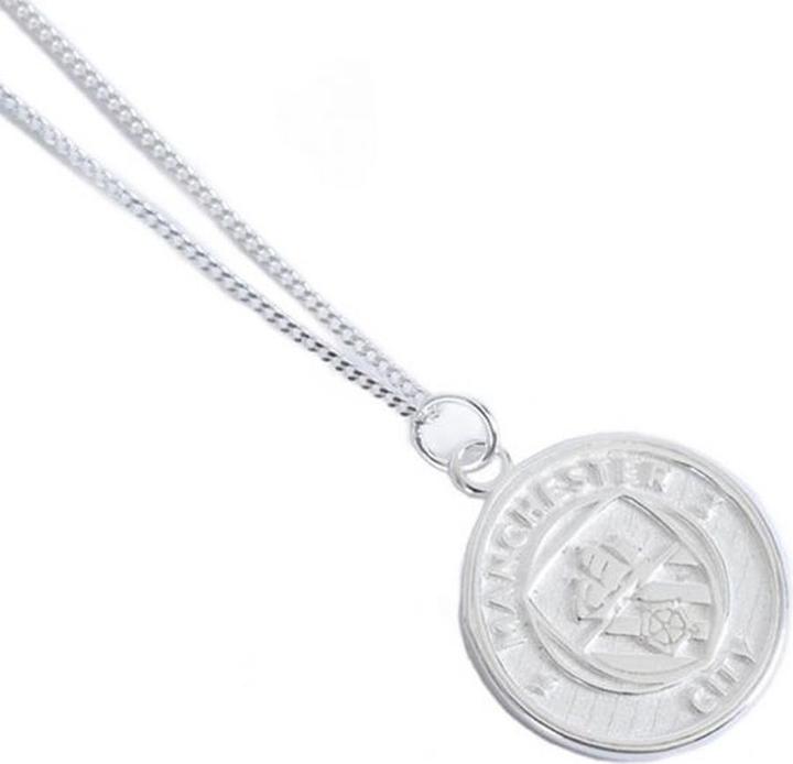 Image du produit Manchester City FC - Collier et pendentif (Matériau 100% synthétique)