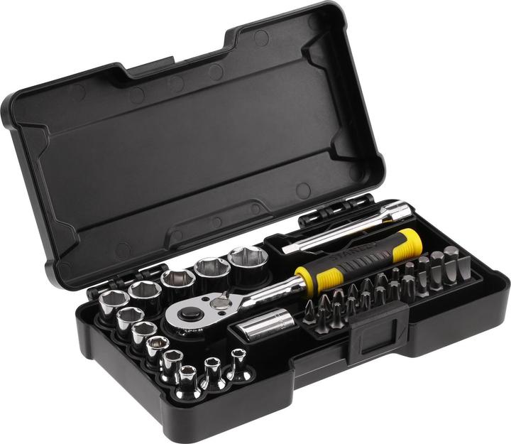 Actual product image Stanley MT compact set, 37 pieces (1/4")