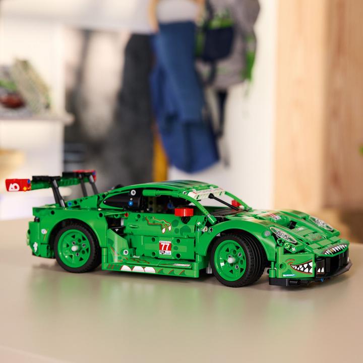 Image du produit LEGO Porsche 911 GT3 R Rexy AO Racing Rennwagen (42224, LEGO Technic)