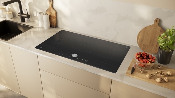 Produktbild Neff N 90, Induktionskochfeld, 90 cm, Schwarz, flächenbündig (integriert), T69PTX4L0