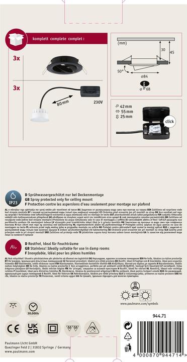 Produktbild Paulmann Nova (460 lm)