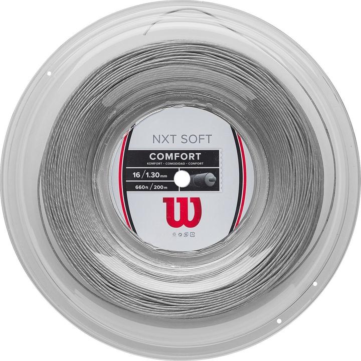 Actual product image Wilson NXT Soft silver 130 string roller