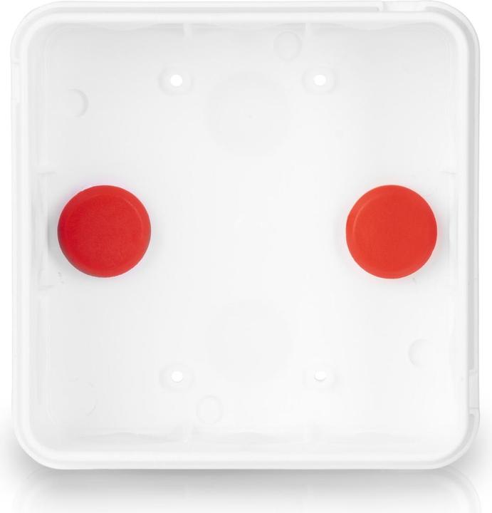 Produktbild F-Tronic FR Abzweigkasten IP55, 80x80x37mm, weiÃŸ, ohne Laschen, m. DurchstoÃŸmembran, E1210W