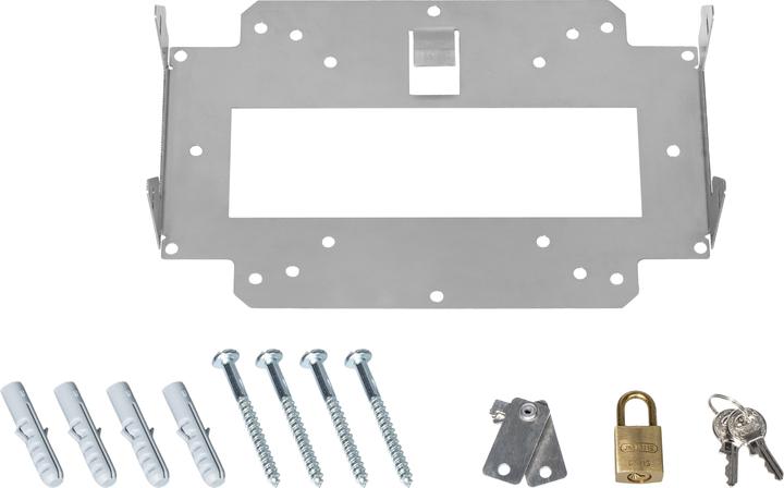 Actual product image Lancom Systems Wall Mount + Lock LN, Bulk 10 WITH padlocks