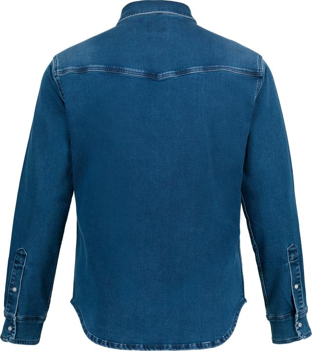 Immagine prodotto JP1880 Jeanshemd, FLEXNAMIC®, Denim, Langarm, Kentkragen, Modern Basic Fit, Western Look (8XL)