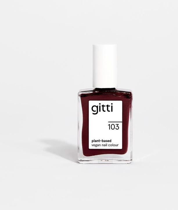 Image du produit Gitti no. 103 Nail Polish Aubergine (Aubergine, Vernis couleur)