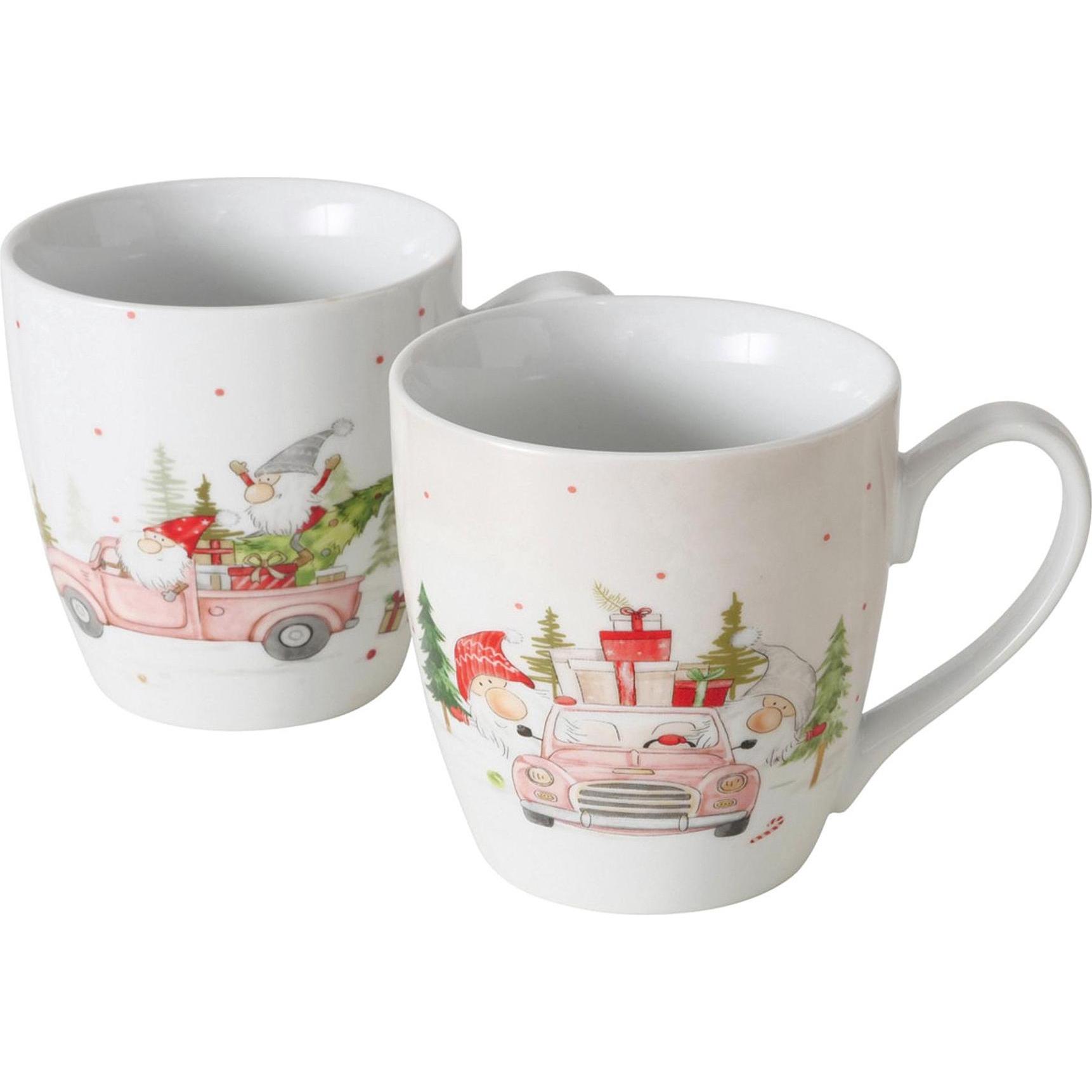6x Boltze Home, Tasse, Jumbobecher Carrie 480ml sort. (480 ml, 6 x)