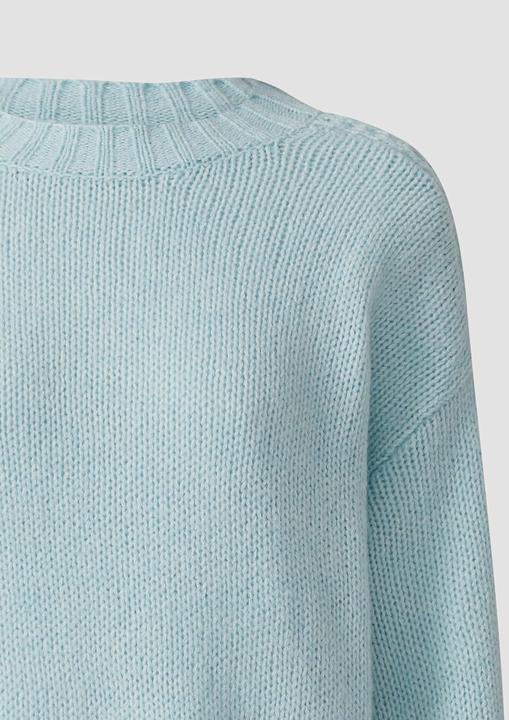 Produktbild s.Oliver Strickpullover Strickpullover aus Alpakamix im Relaxed Fit (44)
