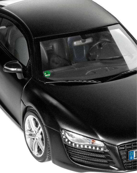 Produktbild Revell Audi R8 matt schwarz