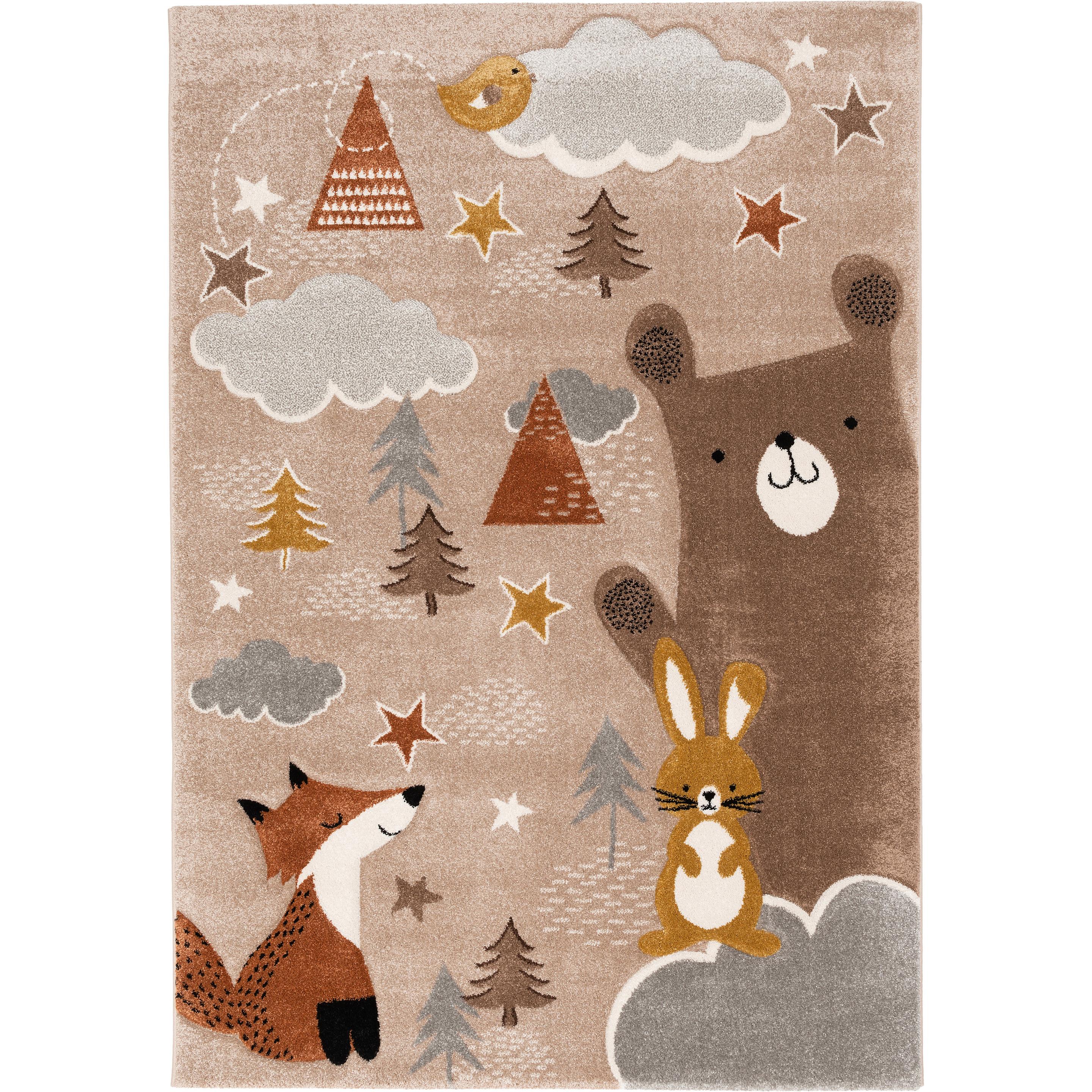 Pergamon, Kinderteppich, Maui Kids Fuchs und Bär (200 x 140 cm)