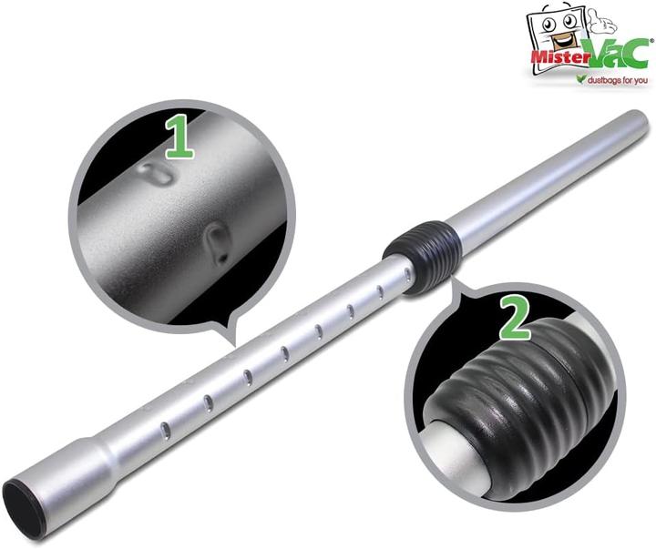 Produktbild MisterVac Teleskop-Staubsaugerrohr