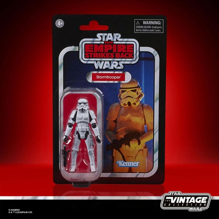 Actual product image Hasbro Star Wars Episode V Vintage Collection Carbon Freezing Chamber with Stormtrooper Action Figure