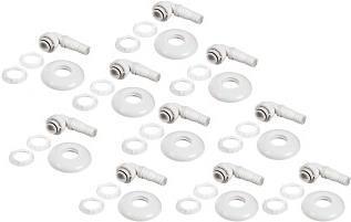 Produktbild Xavax Geräteanschl. für Wandeinbau-Siphons o. Reinigungsöffnung, 10 St./Polyb.