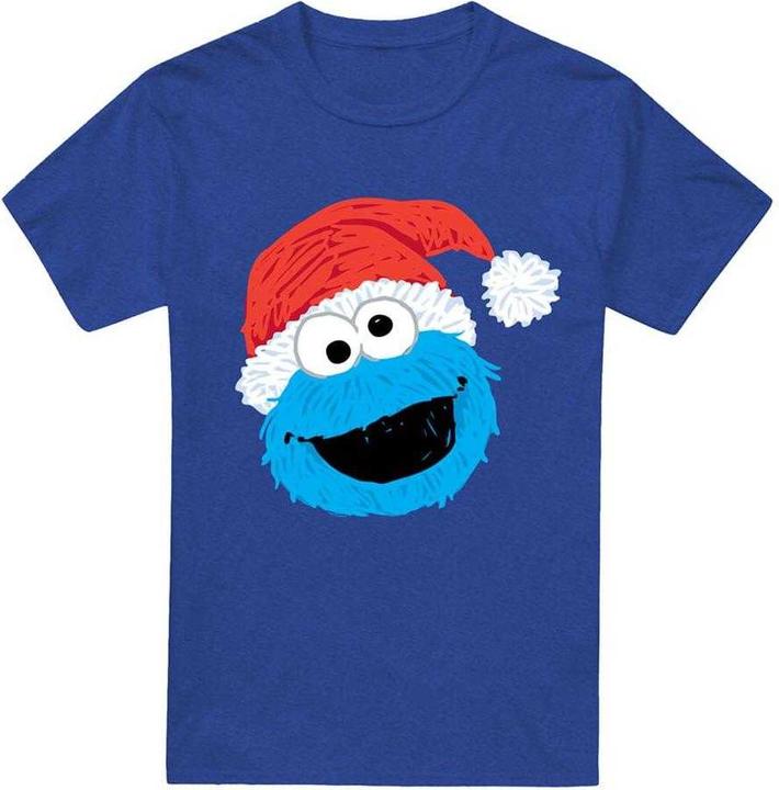 Produktbild TShirt meliert weihnachtliches Design (M)