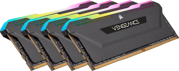 Actual product image Corsair Vengeance RGB Pro SL (4 x 16GB, 3600 MHz, DDR4-RAM, DIMM)