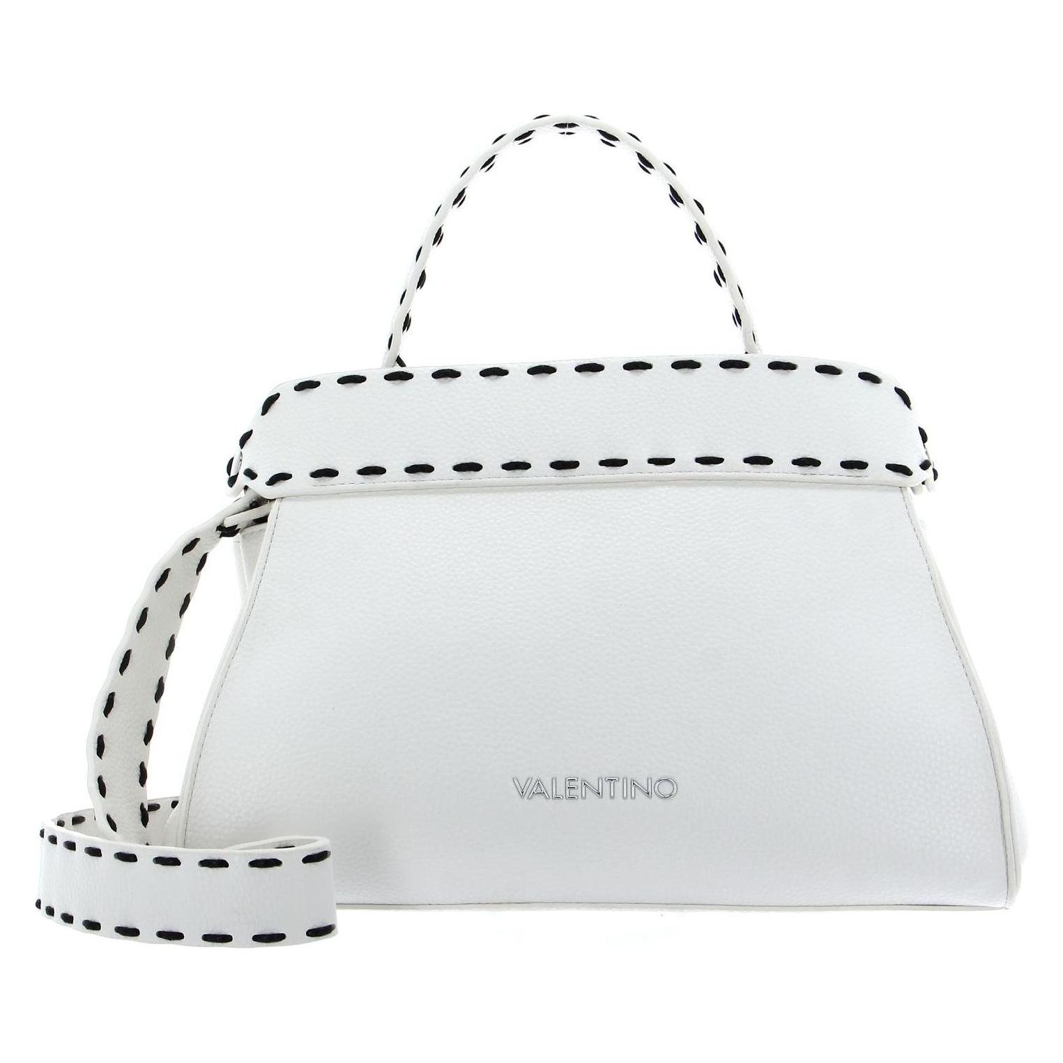 Valentino, Damen, Handtasche, Malibu Re Satchel, Weiss, Schwarz