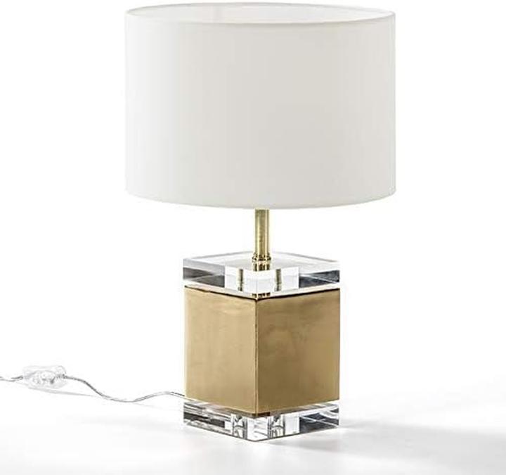 Immagine prodotto Lampada da tavolo con base dorata