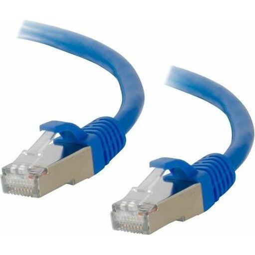 C2G Cat6a Booted Shielded (SSTP) Network Patch Cable (S/STP, CAT6a, 1.50 m), Netzwerkkabel