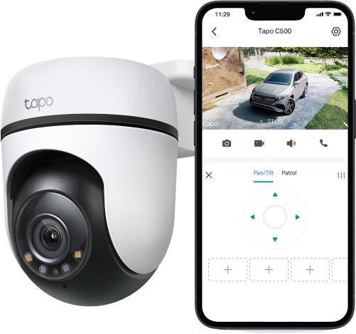 Produktbild TP-Link Tapo C500 FHD 360° Outdoor Kamera MicroSD (1920 x 1080 Pixels)