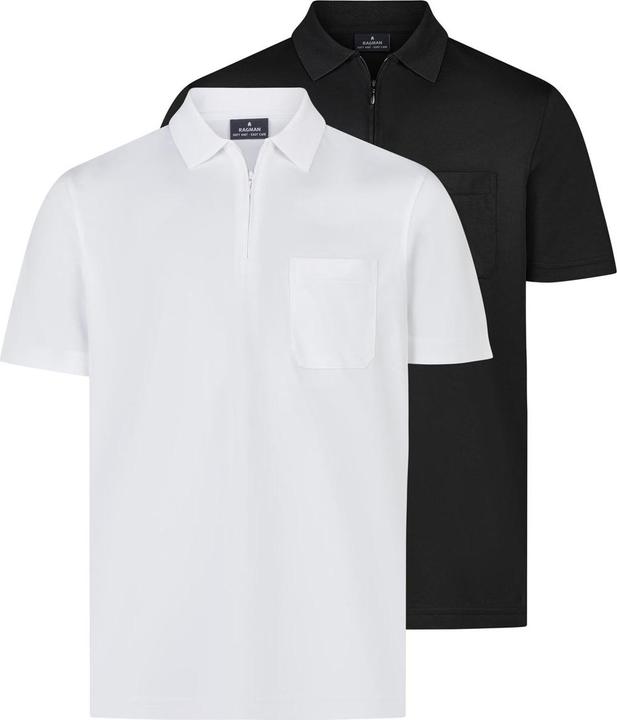 Produktbild Ragman 2er Pack Basic Poloshirt (S)