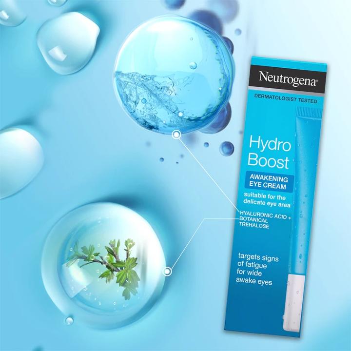 Produktbild Neutrogena Hydro Boost Awakening Eye Cream (Augenpflege Gel, Tag + Nacht, 15 ml)