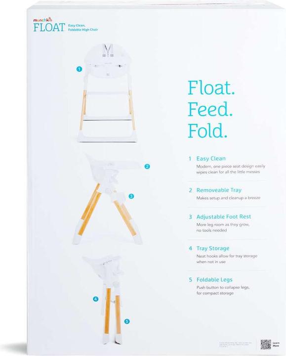Actual product image Munchkin Easy to clean folding high chair (Highchair)