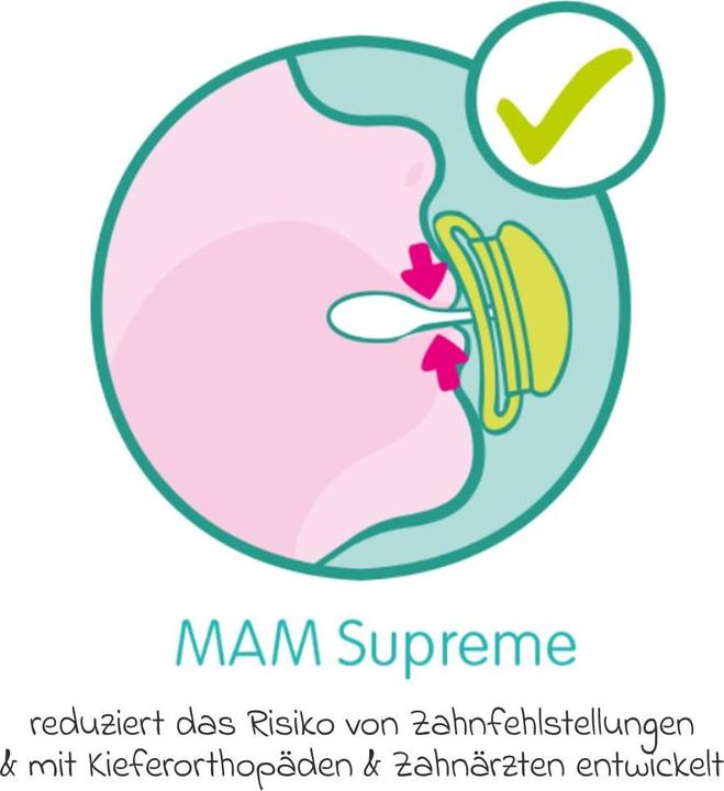 Produktbild MAM Supreme Sili (2 x, 6 - 16 Monate)