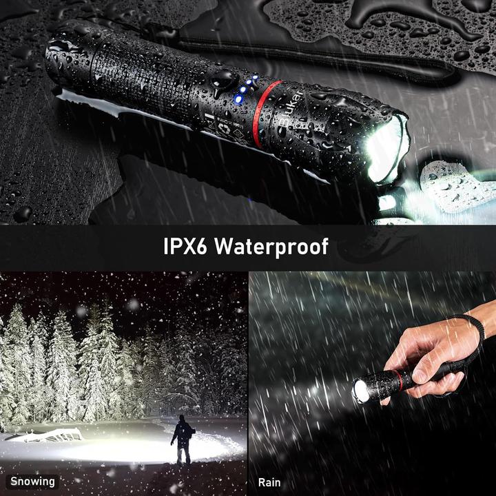 Produktbild LS LED Taschenlampe Akku K9 (14.90 cm, 2000 lm)
