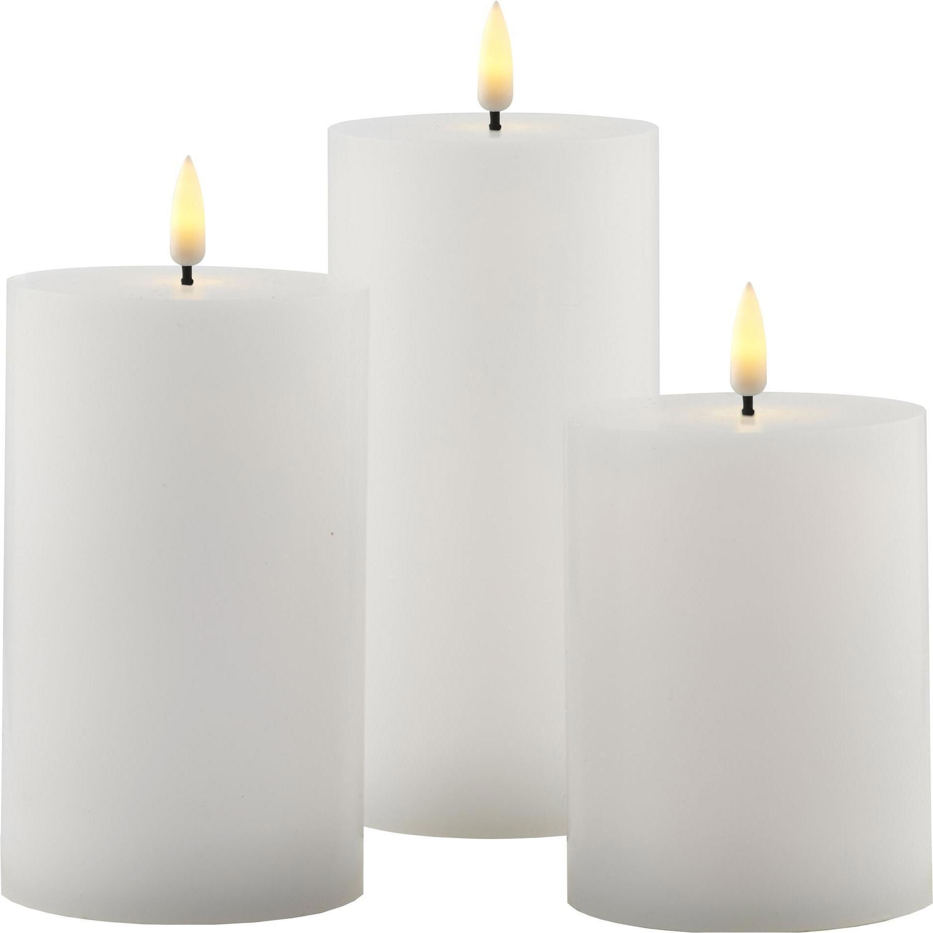 Sirius, LED Kerzen, Sille (3 x)