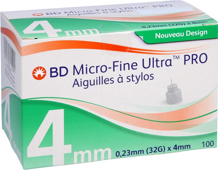 BD Micro Fine Ul 0.23x4mm, 100 pcs KAN