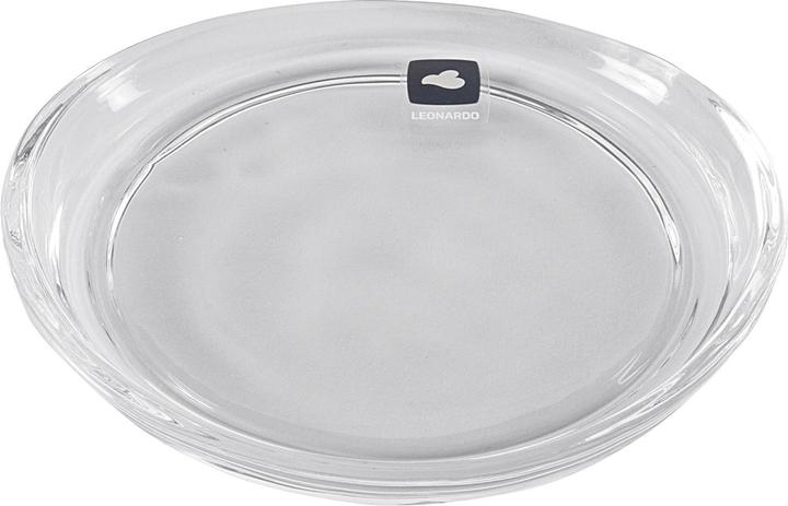 Immagine prodotto Leonardo Piattino Loop 6 pezzi, Trasparente (6 x, Sottobicchiere in vetro)