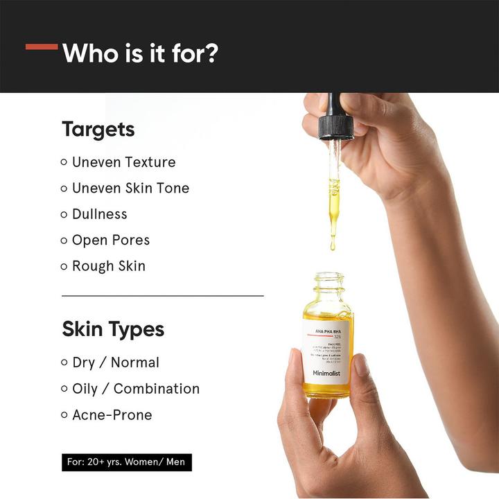 Produktbild Minimalist AHA PHA BHA 32% Face Peel (Reinigungspeeling, 30 ml)