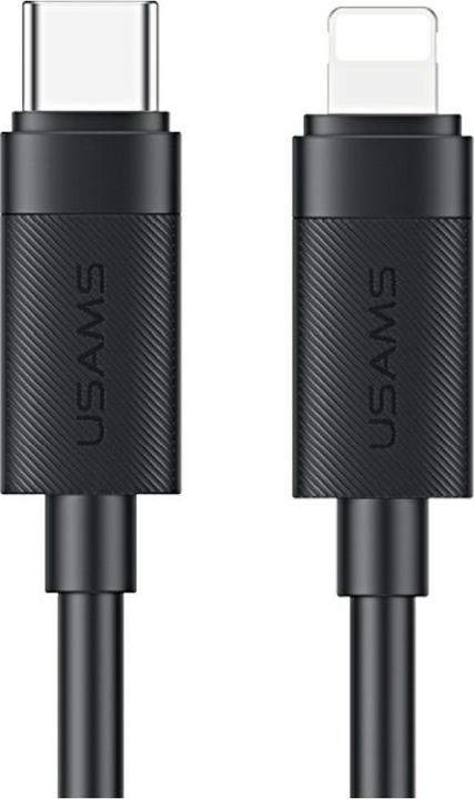 Immagine prodotto Usams Cable U94 30W USB-C to Lightning 1m black (1 m, 30 W)