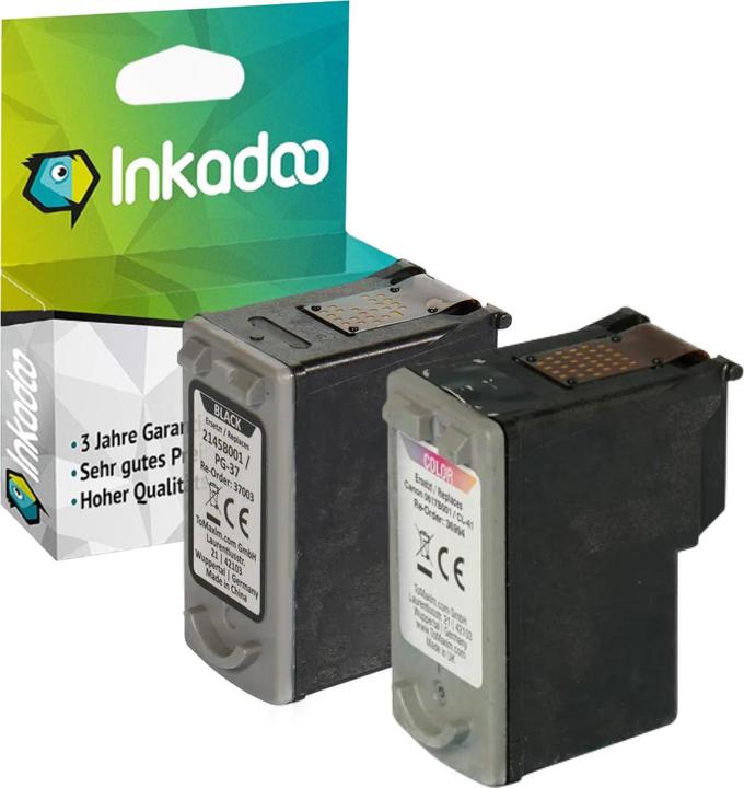 Immagine prodotto Inkadoo Druckerpatronen kompatibel mit Canon 2146B001 / CL-38 Druckkopfpatrone, color