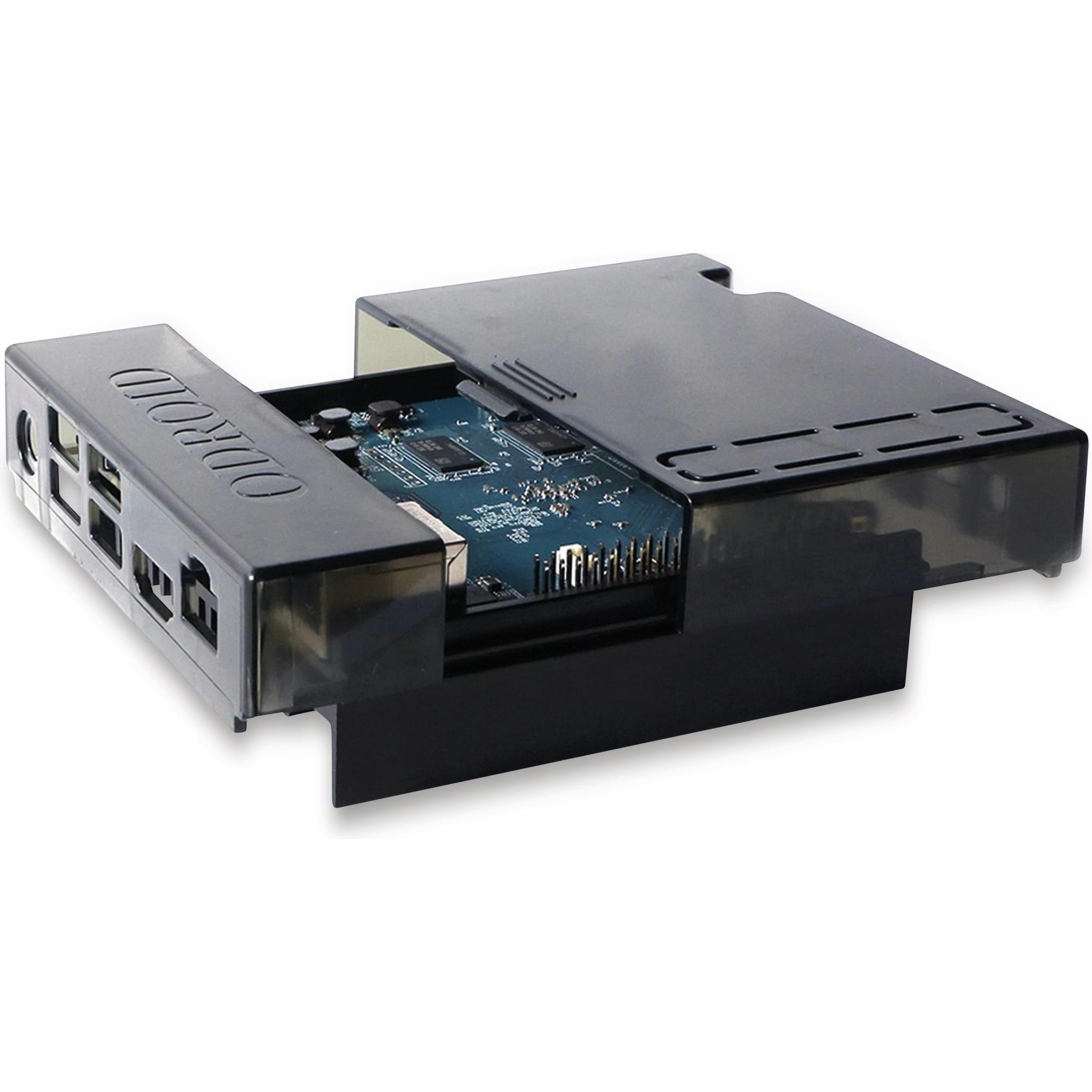 Odroid N2 Gehäuse transparent - schwarz (Gehäuse), Elektronikzubehör + Gehäuse, Schwarz