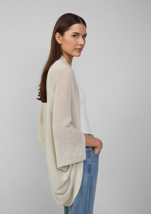 Produktbild s.Oliver Indoor-Poncho Strickponcho mit Glitzergarn (One Size)