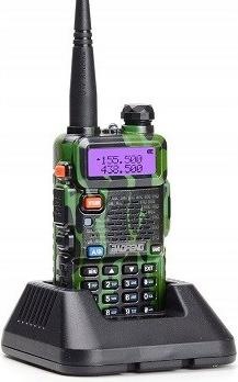 Actual product image Baofeng UV-5R HTQ Camo WALKIE-TALKIE