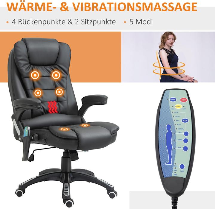 Produktbild Jamb Bürostuhl Massage mit Heizung