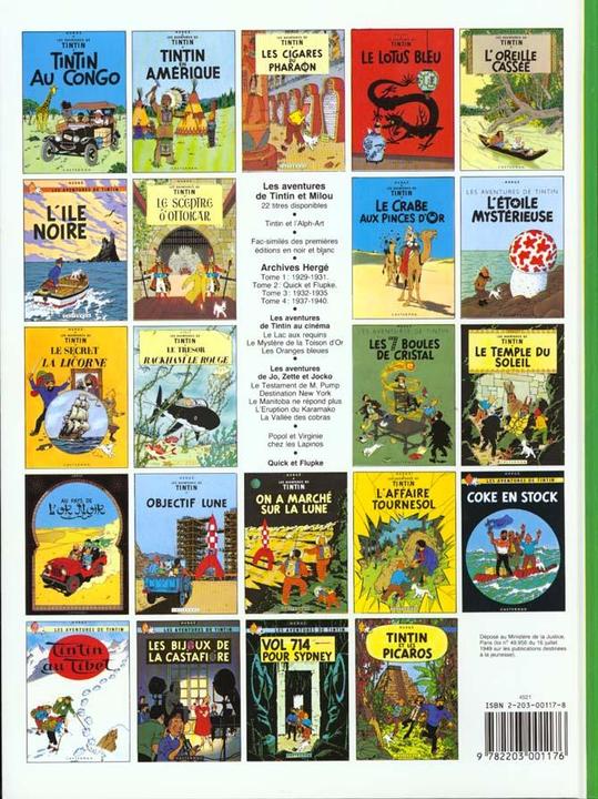 Image du produit L'affaire Tournesol (Français, 2013)