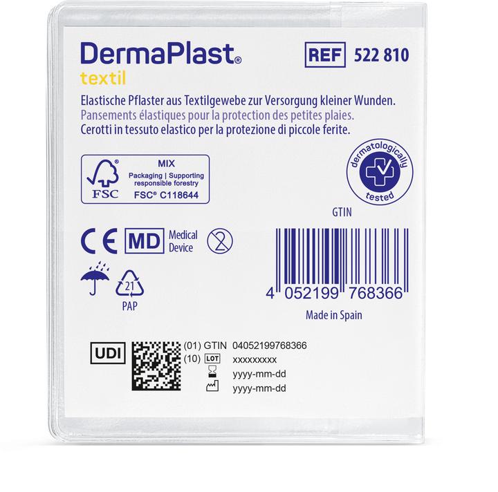 Produktbild DermaPlast Text Centro Strip ass haut 16 (16x)
