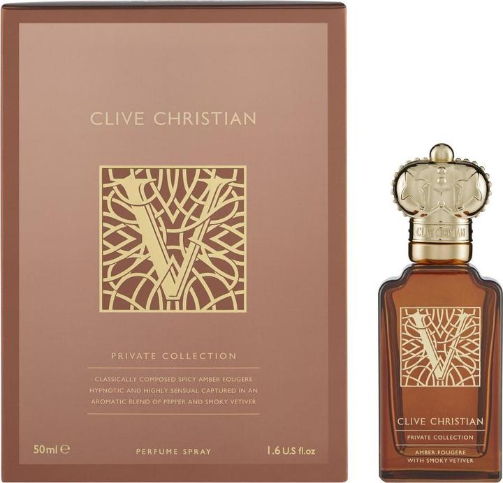 Actual product image Clive Christian V Amber Four Mascul Perfume (Extrait De Parfum, 50 ml)